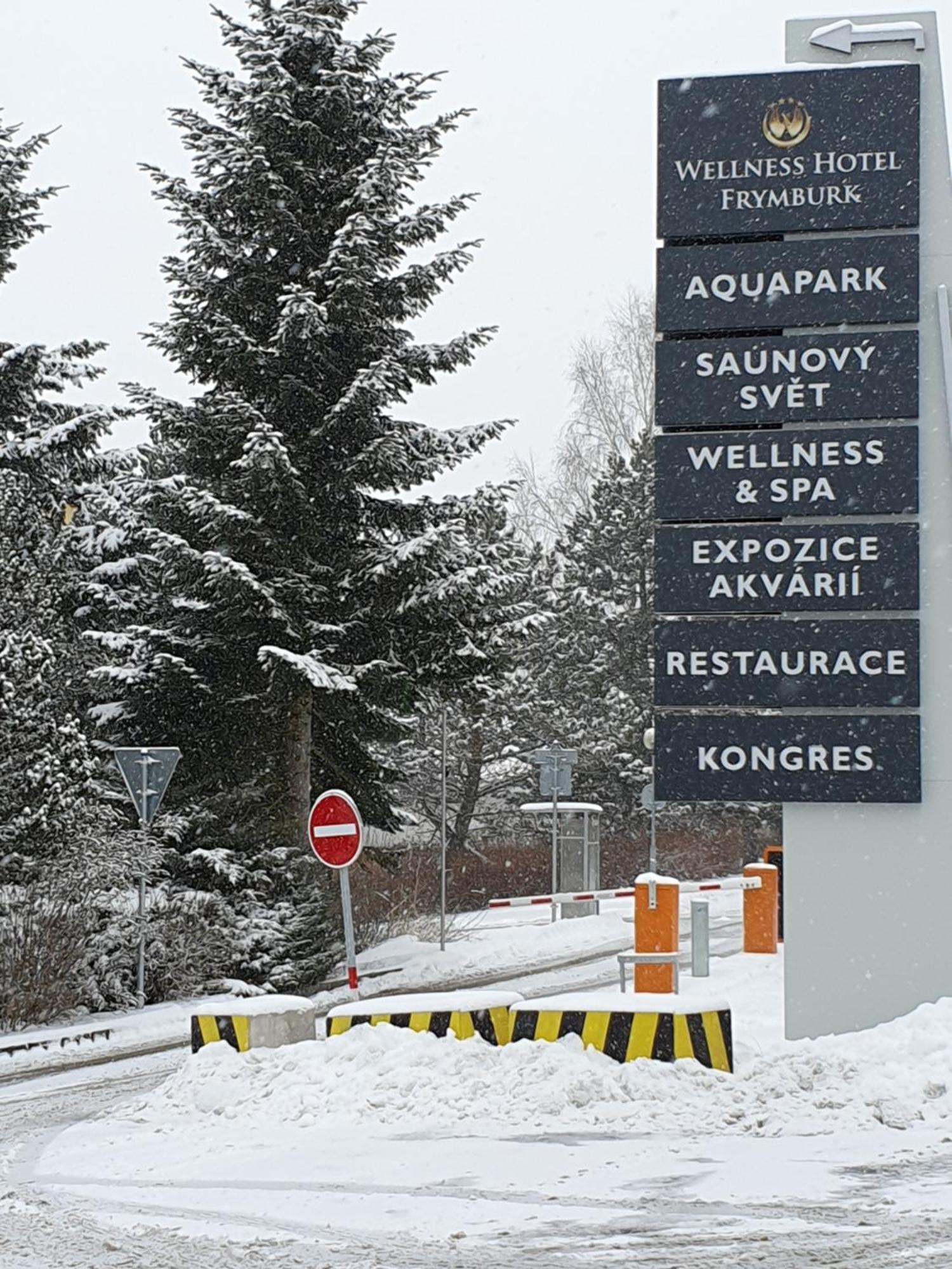 Novy Apartman V Arealu Wellness Hotelu Frymburk Eksteriør bilde